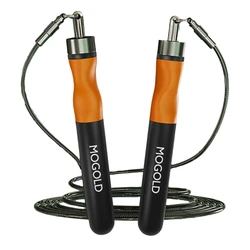 Fitness Jump Rope, anti-tangle racing rope, aluminum alloy handle, buckle design can switch 3.0-5.0 different weight rope