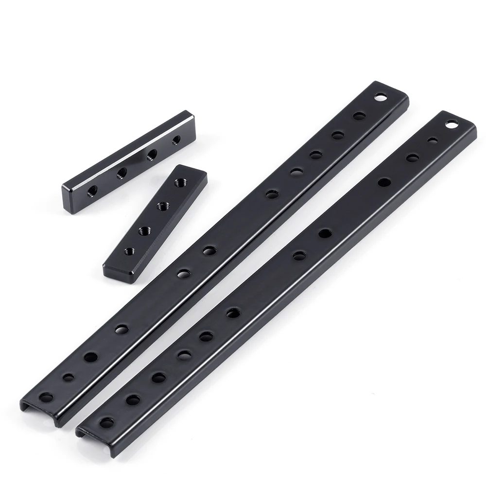 YEAHRUN RC Crawler 6X6 Conversion Chassis Frame Rail Extension Set For 1/10 RC Car Accessories Upgrade Parts view 4