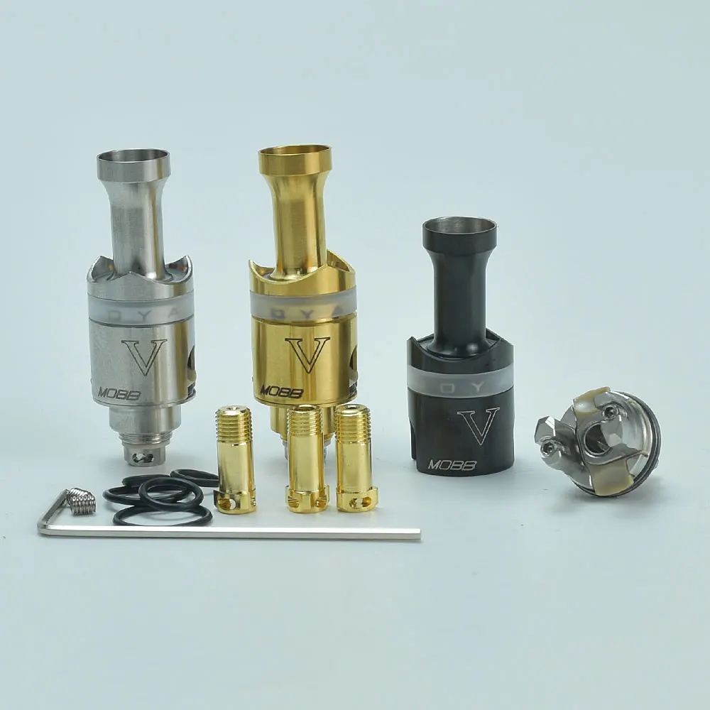 Monarchy Mobb V สไตล์สะพาน rba สำหรับ bille/bbbb/boro หมุดอากาศถัง1.0มม./1.5มม./2.0มม./3.5มม. VS raizen rba