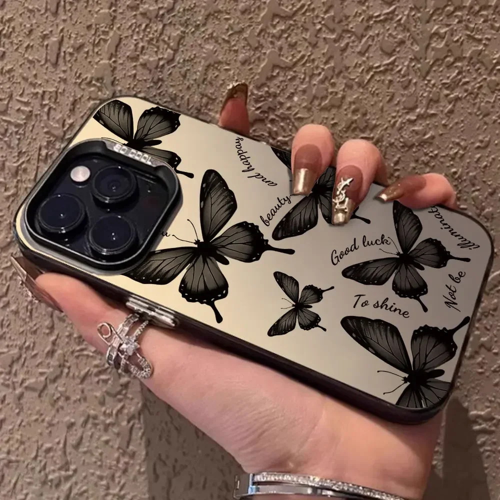 For Vivo Y28 4G 5G Y36i Case Soft Silicone IMD Shockproof Protector Colorful For VIVO Y36I Y 28 Back Cover Butterfly Fundas