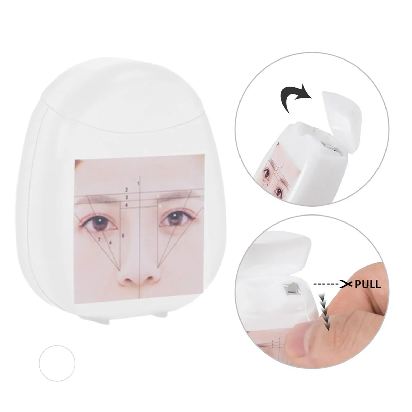 Picture 7: Mapping String for Eyebrow Measuring High Quality Pre Inked Thread Line Tool for Salon and Home Make Up