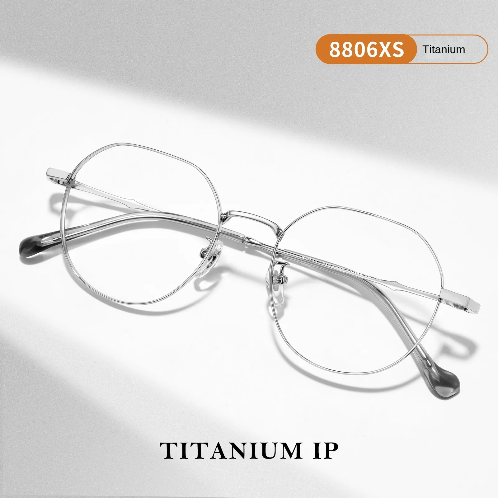 

Модные женские очки VOSUN в серебристой оправе, с защитой от синего света, для высоких диоптрий, ультралегкие.