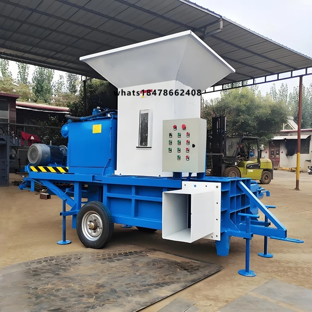 Hydraulic Square Bale Straw Baler Dry and Wet with Motor As Core Component for Feed Processing Plants
