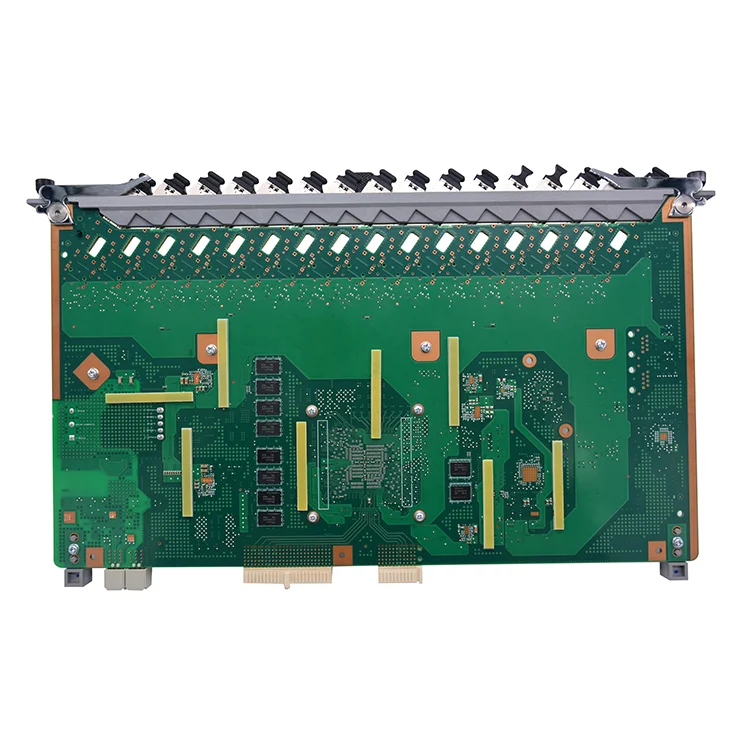 New for 16 ports GPHF Gpon ports C+/C++ board SFP Fiber Modules card for MA5800 X2 X7 X15 GPON OLT