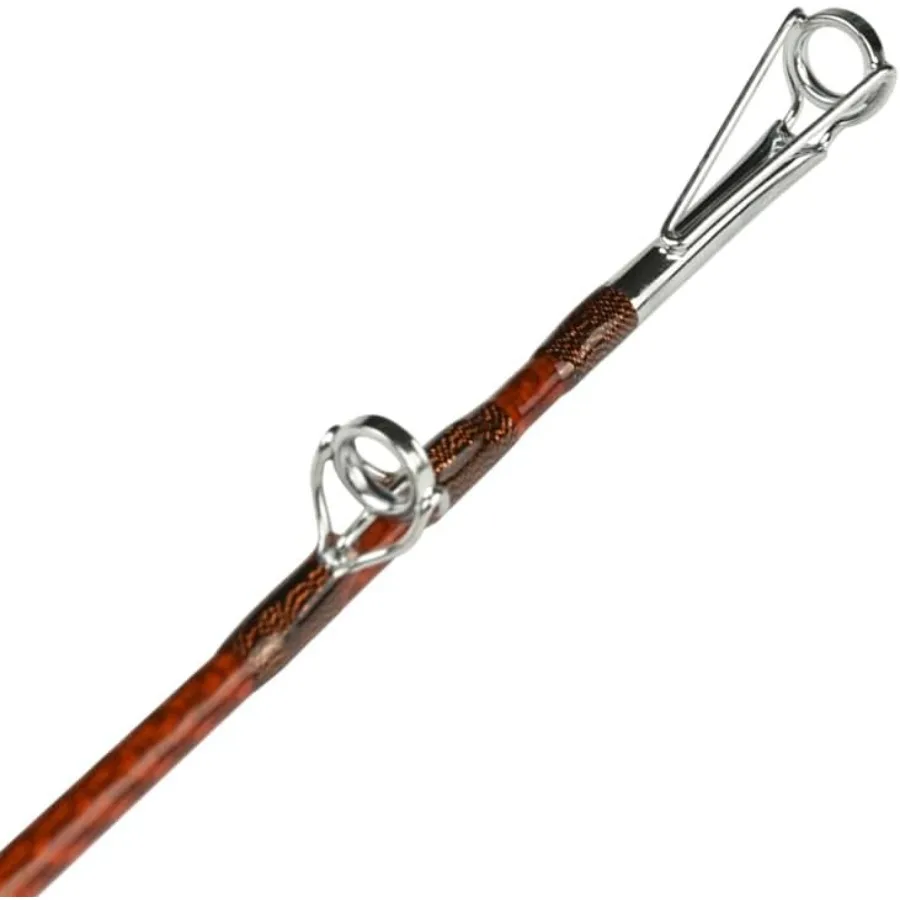 7'6 قضيب سمك السلور متوسط ثقيل 1 قطعة Corrival قضيب الصب الجرافيت قصبة صيد خشبية للباس وسمك السلور في Freshwat