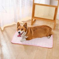 Pet Cooling Mat Self-Cooling Ice Silk Dog Cooling Pad For Bed Kennel Sofa Car Seat Summer Cool Cushion For Dogs Cats Home Travel