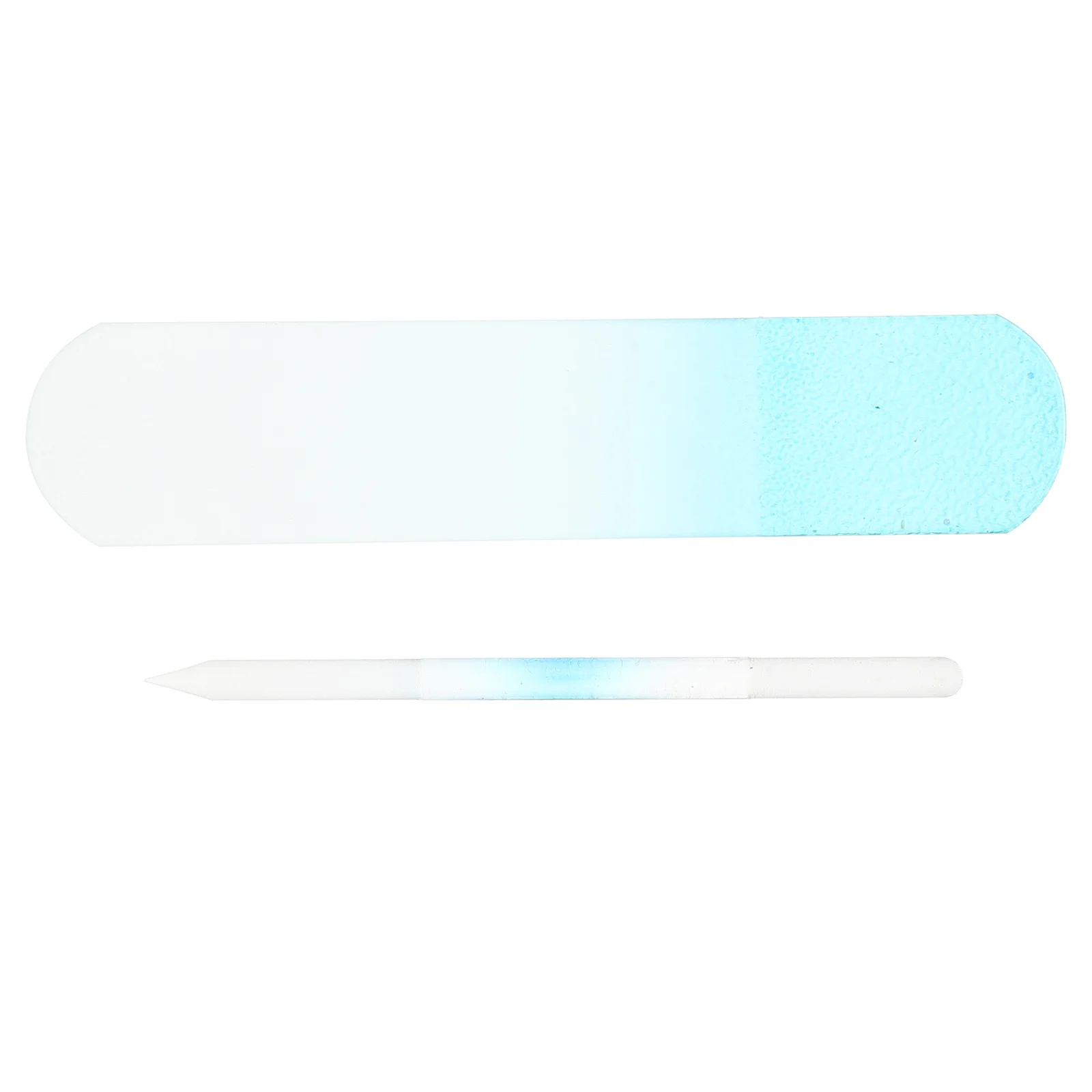 

2Pcs Glass Nail Files Double Sided Fingernail File for Acrylic Nails Reusable Nail Care Tools for Women Girls Men Manicure