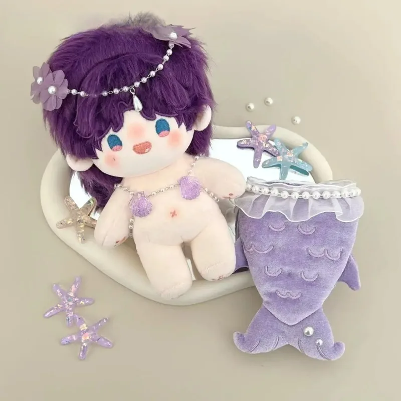 20cm Anime Love and Deepspace Rafayel Kawaii Cosplay Cartoon DIY Change Suit Doll Clothes Set Dress Up Toy Fans Collection Gifts