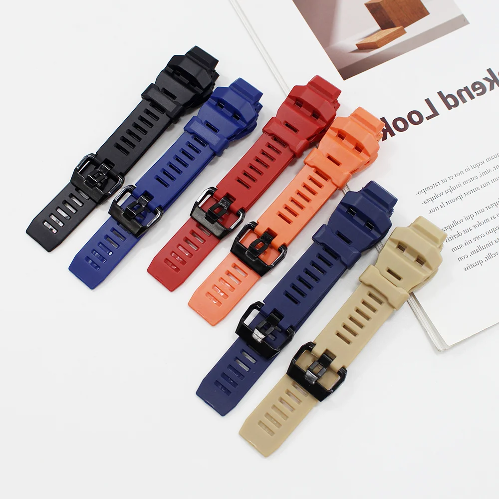 Rubber watch Strap for GBD-H1000 / 1 / 1A4 / 1A7 Sport Watch Band TPU Bracelet Watch Accessories comes with tools
