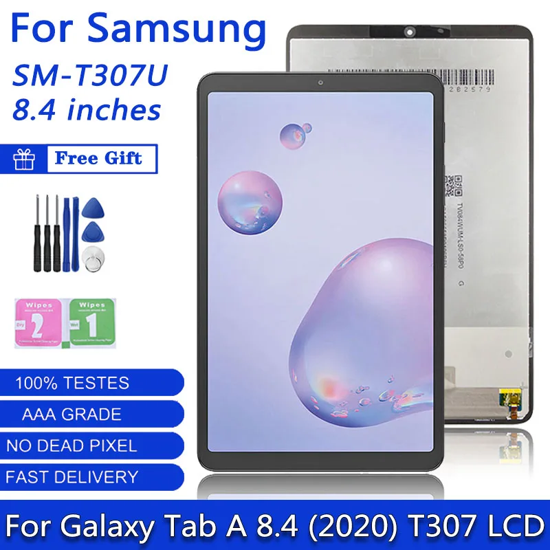 

LCD For Samsung Tab A 8.4 inch (2020) T307 T307U SM-T307 SM-T307U LCD Display Touch Screen Digitizer Assembly