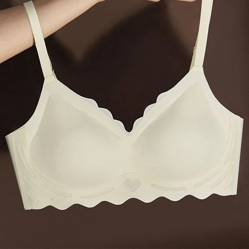 Women's Seamless Push-Up Sleeping Bra - No Steel Ring Beautiful Back Design for All Chest Sizes Big Or Small Sexy Underwear view 2