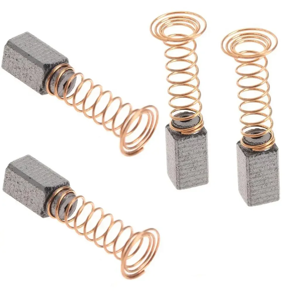 Easy To Install Practicall Carbon Brush Power Tools Metal Parts 4.8*5.5*7.3mm For Electric Motor Jade Engraving