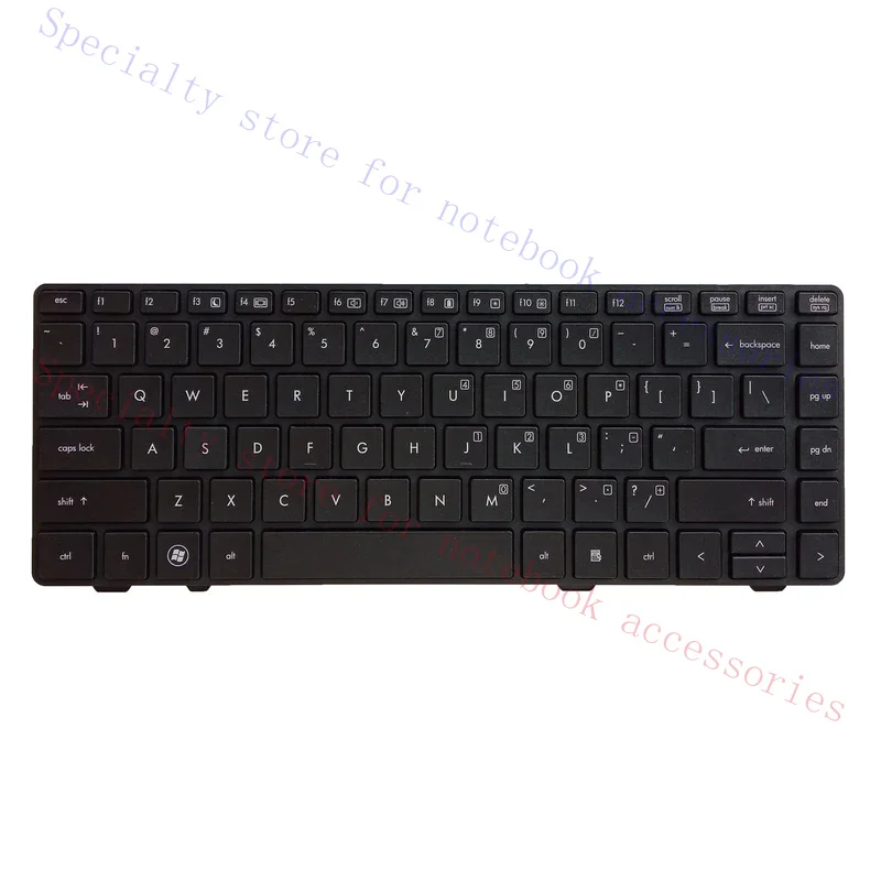 US Laptop Keyboard for Hp ProBook 6360 6360B 6360T 637045-001 639478-091 639477-B71 no pointer no backlight