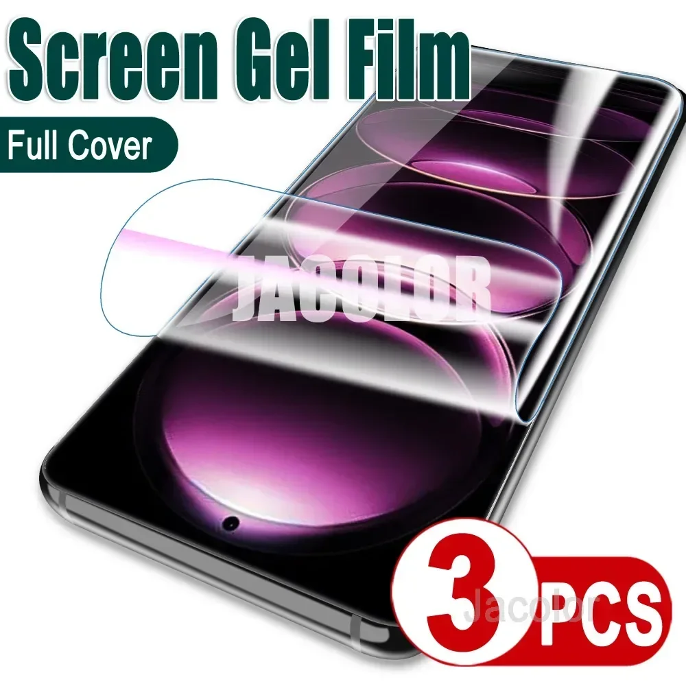 

3PCS Hydrogel Screen Protector For Xiaomi Redmi Note 12 Turbo S T 4G 12T Pro 5G Plus Speed 12Pro 12S Protective Film Water Gel