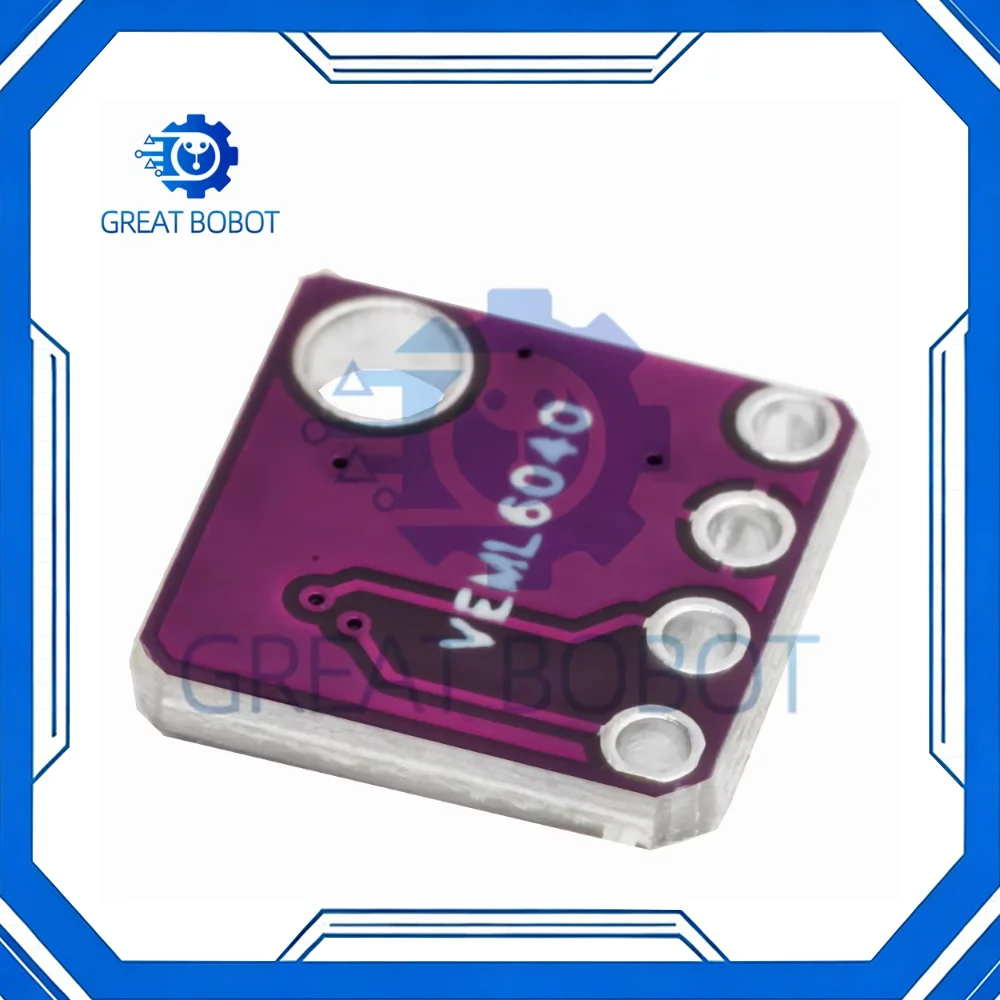 VEML6040 High-Precision RGBW Color Sensor Module I2C Interface Sensitive Ambient Light Detection for Arduino