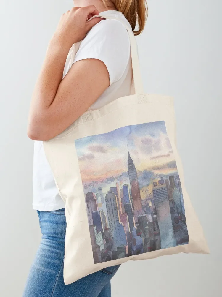 

New York Tote Bag women bag Women's handbag Portable shopping bag custom canvas