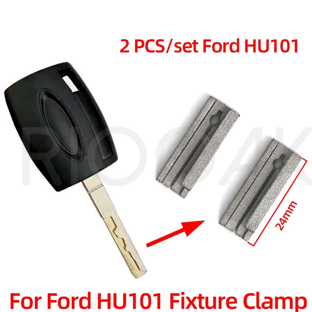 2PCS/Lot HU101 Duplicating Fixture Clamp For Ford Focus Key Cutter Machine Parts Key Blank Key Cutting Machine Accessories