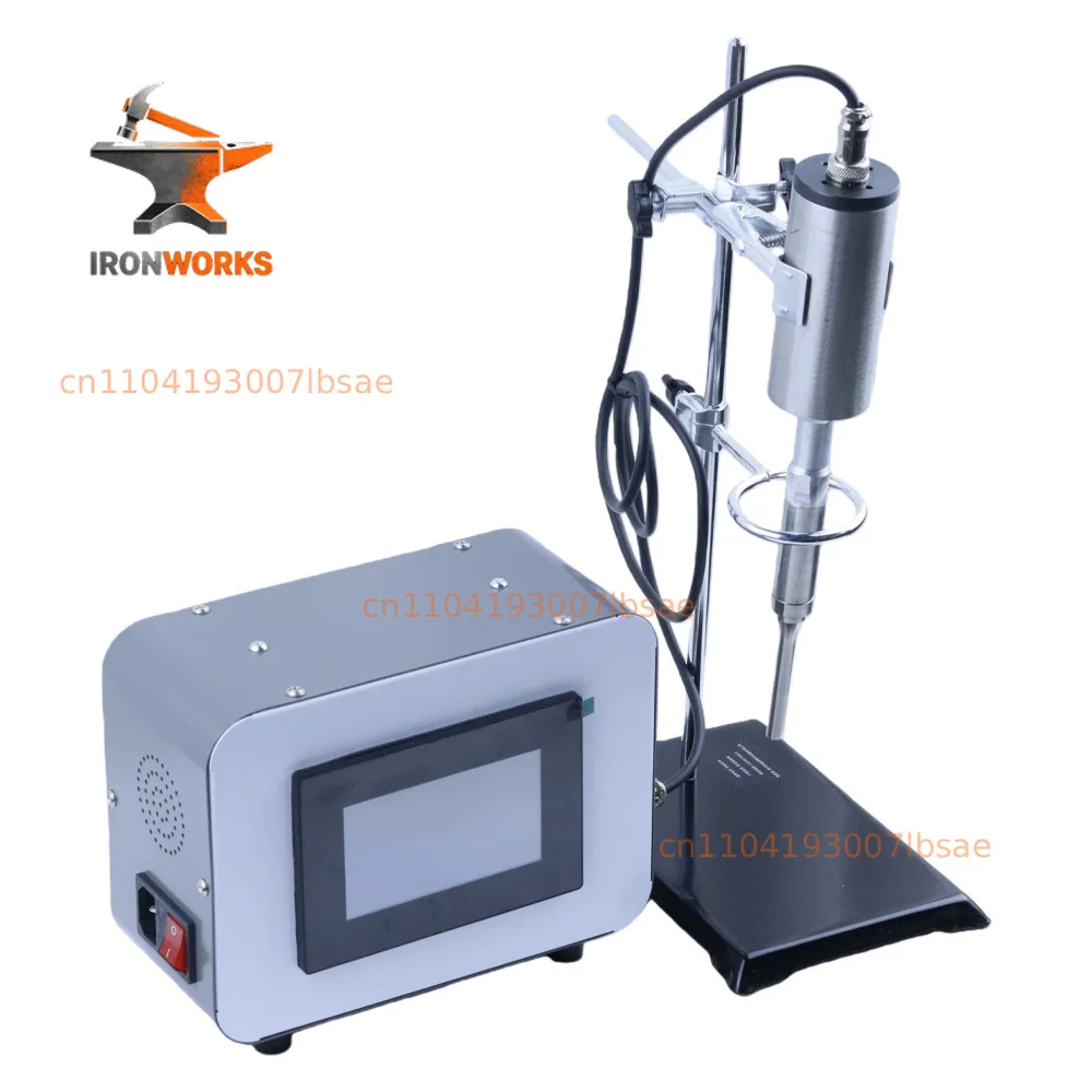 20KHz Lab Ultrasonic Emulsifier Processor Extractor Titanium Alloy Rod Sonicator Vibration Bar Sonic Homogenizer Mixer Disruptor