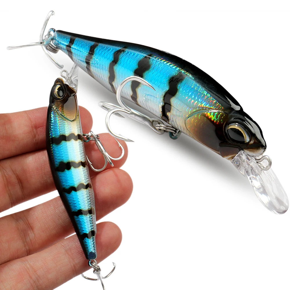 Leurre de pêche flottant 8.5g appât coulant vairon 5g Wobbler Swimbait carpe matériel de pêche hochet manivelle Pesca Jerkbait
