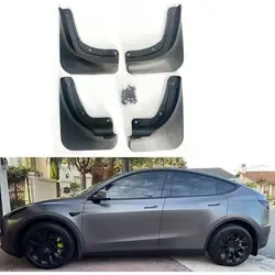 Car Fender Mud Flaps Splash Guards Mudguard Parts for Tesla Model Y 4 Pcs