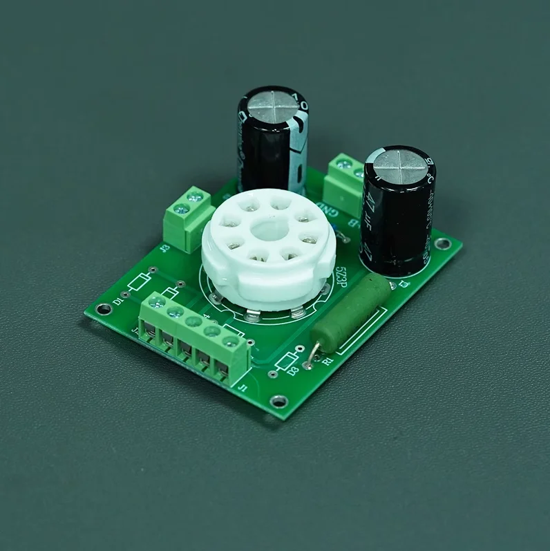 GHXAMP Electronic Tube Rectifier Board for 5Z3P 5Z3PA 5Z2P 5Z4P 5R4G Large Eight Pin Rectifier Tube filament 5V