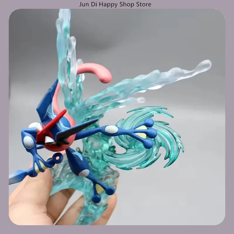 

Greninja Figure - 16cm Release Skill Anime Action Model Statue, Collection Desktop Decoration Toy Gift