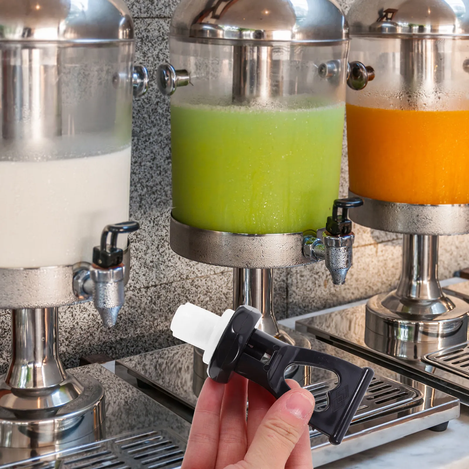 Universal Water Dispenser Faucet Replacement for Thermal Containers Tea Beer Water Dispensers Milk Tea Soy Milk Buckets Easy