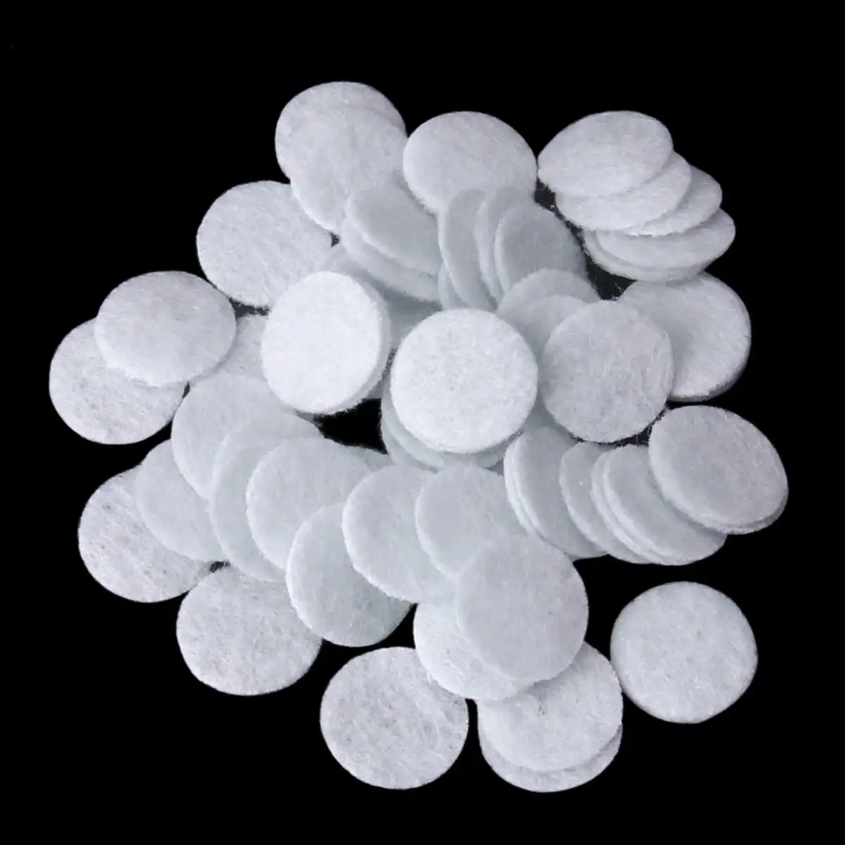 200 Stück Mikrodermabrasions-Baumwollfilter, Ersatz 10 MM Gesichts-Vakuum-Schwammfilter für Diamant-Dermabrasionsgeräte