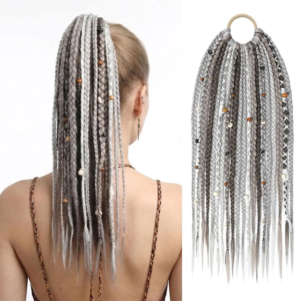 extensao-de-rabo-de-cavalo-trancado-leve-de-16-polegadas-estilo-viking-boho-com-dreadlocks-decoracao-de-contas-e-conchas-para-festival