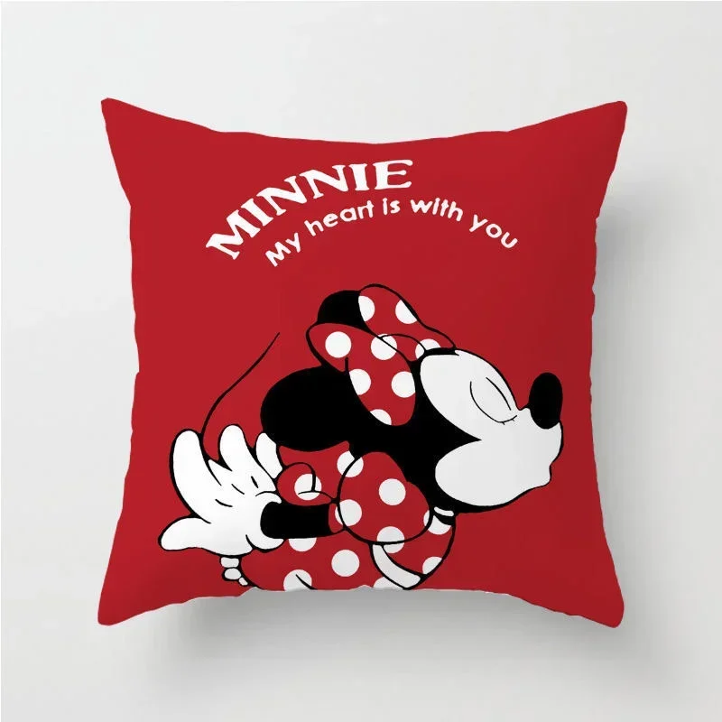 Disney Mickey e Minnie Mouse Travesseiro, Capa de Almofada, Desenhos Animados, Menino, Menina, Casal, Presente de Casamento