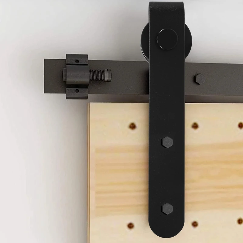 

Hanging Rail Hanger Track Cabinet Sliding Barn Door Hardware Kit Super Mini Sliding Door