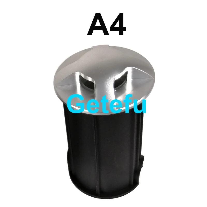 4 Stück 3W/5W LED Bodeneinbauleuchte IP67 DC12V Außen-Einbauleuchte 1/2/4-Seitenansicht Untergrundlampe Gehwegbeleuchtung AC110V 220V – Detail 13