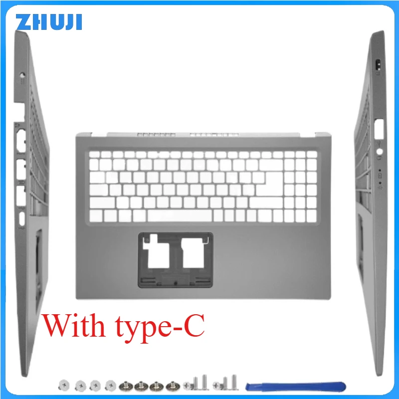 아스파이어 5 A315-35 58 A115-32 A515-56 S50-53 EX215-54 N20C5 새 노트북 LCD 후면 커버 전면 베젤 상단 덮개 손목 받침대 하단