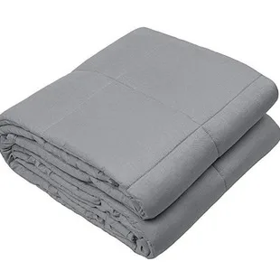 Cotton Microfiber Gravity Heavy Blanket 15lbs Weighted Blanket for Anxiety Bedroom
