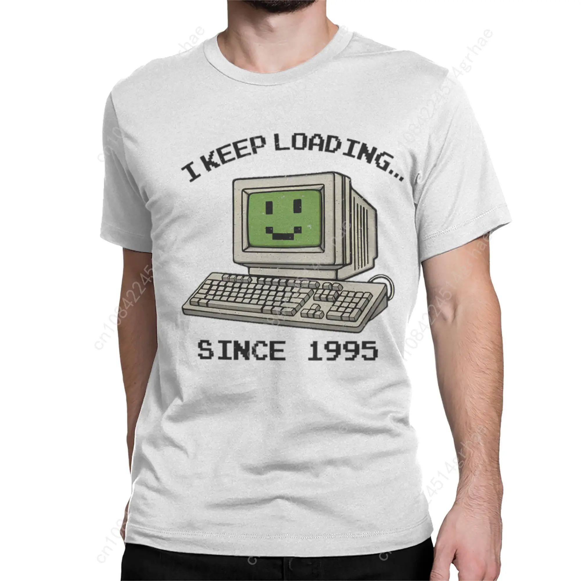 تي شيرت قطن 100% بنفذ للزوجين صيفيًا أستمر في تحميل Y2K تي شيرت مضحك برقبة دائرية تي شيرت هيب هوب مقاس كبير قطع علوية رخيصة