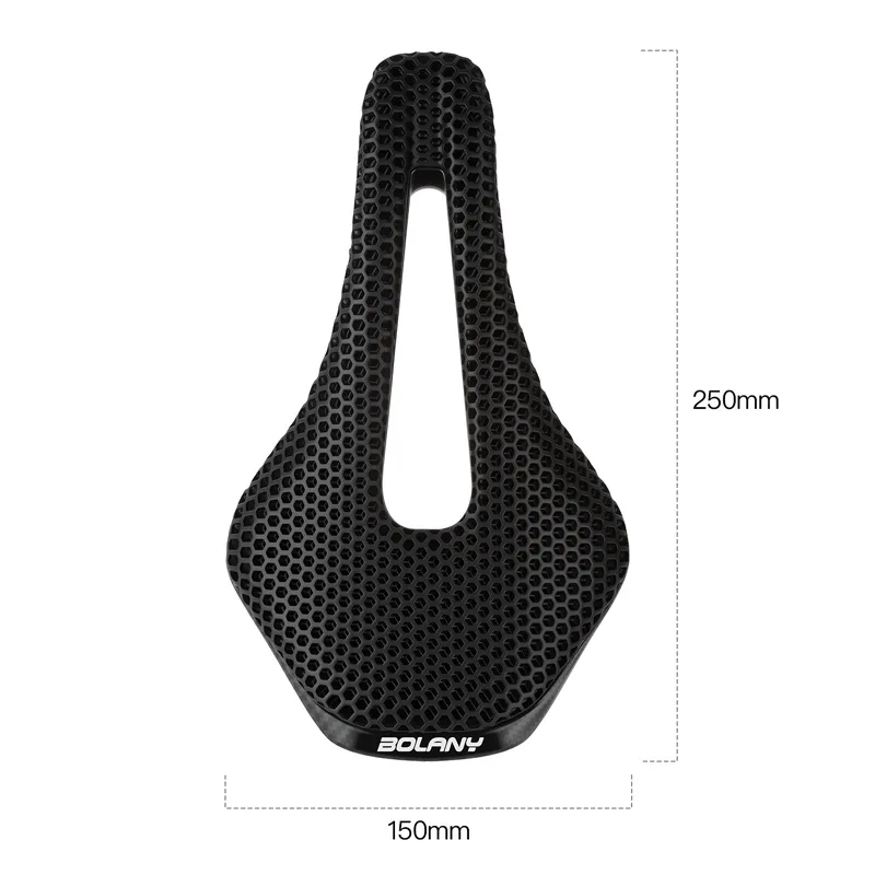 3D Print Ventilation Lightweight Carbon Fiber Road Bike Hollow Seat Cushion Mountain Bike