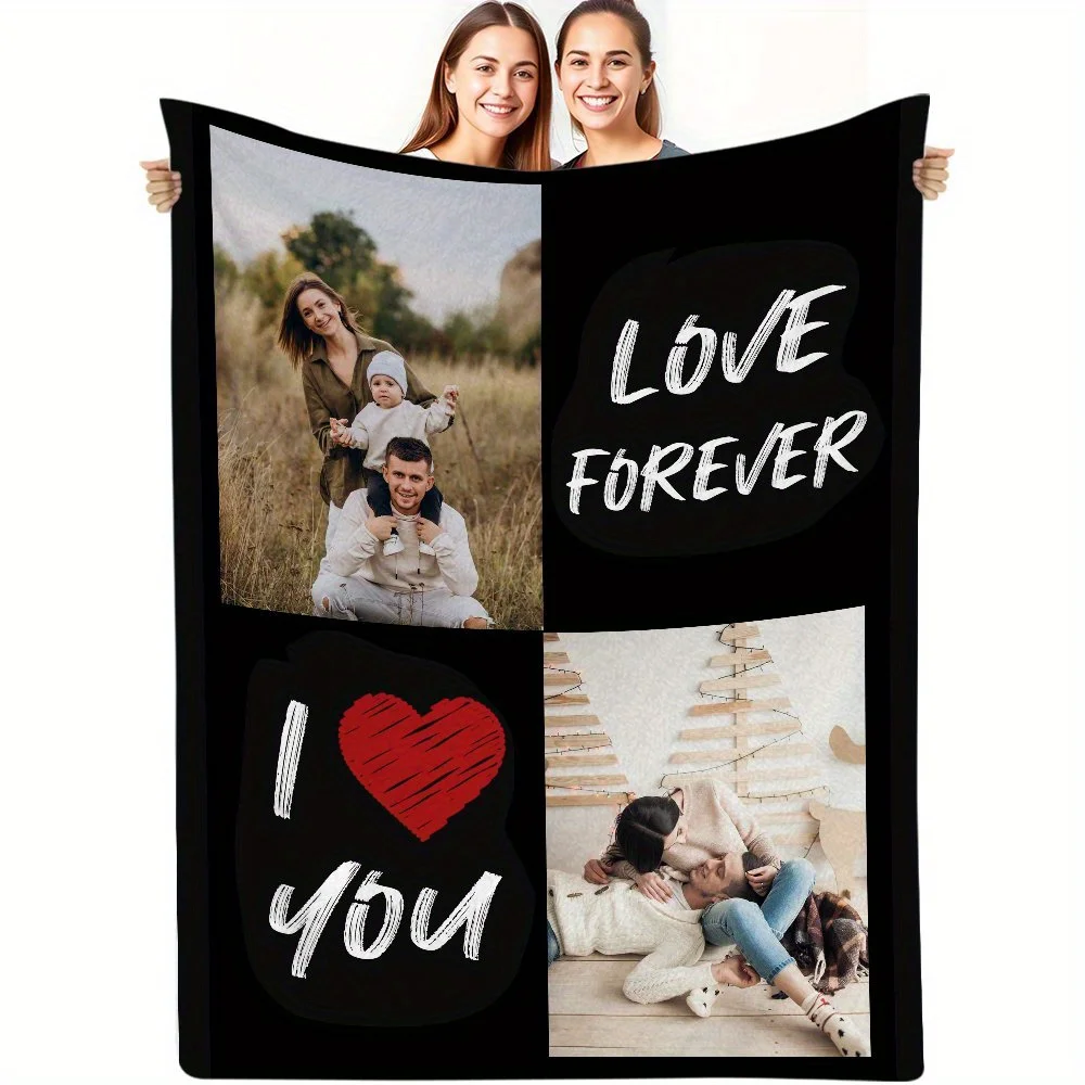 

Персонализированное фотоодеяло на заказ, подходит для офисного использования, кемпинга, путешествий, дней рождения, Хэллоуина, свадебных подарков, всех сезонов