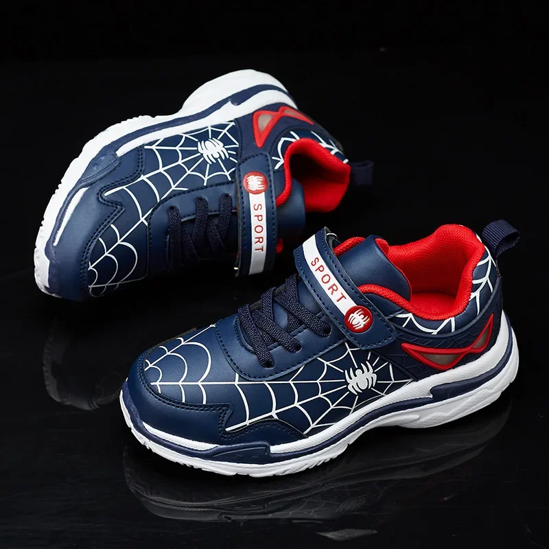 Luxury Kids Shoes Boys Sneakers PU Leather Children Sneakers 2023 New Fashion Casual Sports Tennis Shoes for Boy