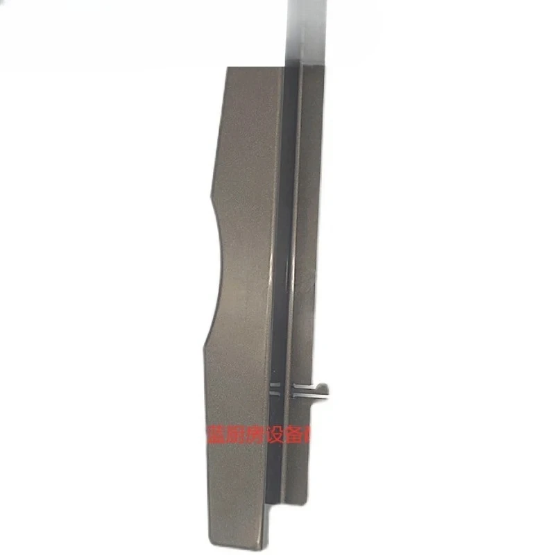

Four door refrigerator corner frame gray left corner front frame left and right hooks coffee color