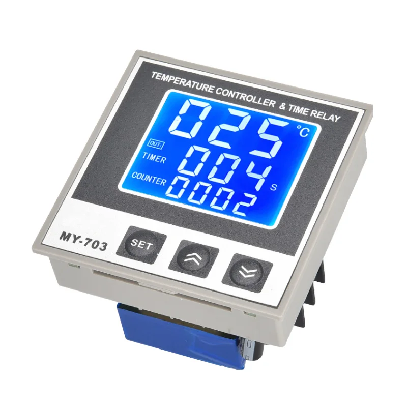 3IN1 LED Intelligent Temperature Controller Temperature Controller Timer Counting Temperature Control