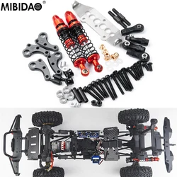 MIBIDAO Metal Shock Absorber Damper Cantilever Suspension Kit For 1/10 TRX-4 TRX4 RC Crawler Car Upgrade Parts