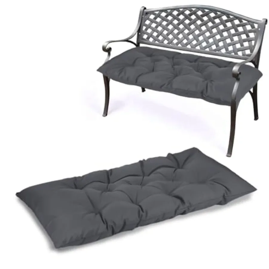 

Waterproof Indoor/Outdoor Garden Bench Seat Cushions Thicken Patio Bench Soft Rocking Chairs Pad Lounger Seat for Wicker Lovese