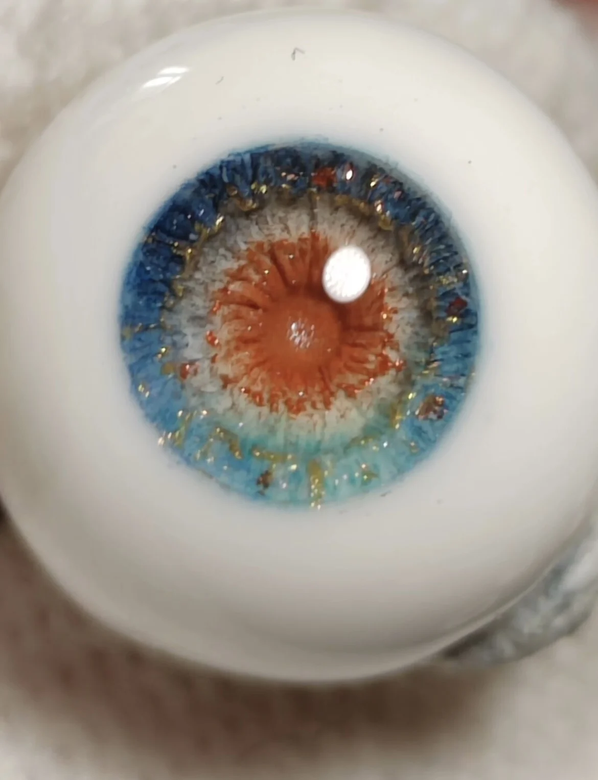 

Handmade MDD MSD Doll Craft Eyes 1/3 1/4 1/6 BJD Safety Eyeball 1 Pair