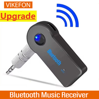 VIKEFON Bluetooth Audio Receiver Stereo 3.5mm Jack AUX Bluetooth Adapter MP3 Car Transmitter Wireless Speaker Headphone Adapter