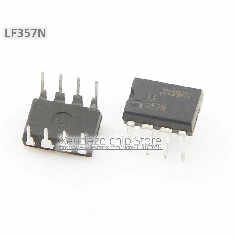 10pcs/lot LF357N 357N DIP-8 package Original genuine Monolithic JFET input operational amplifier chip
