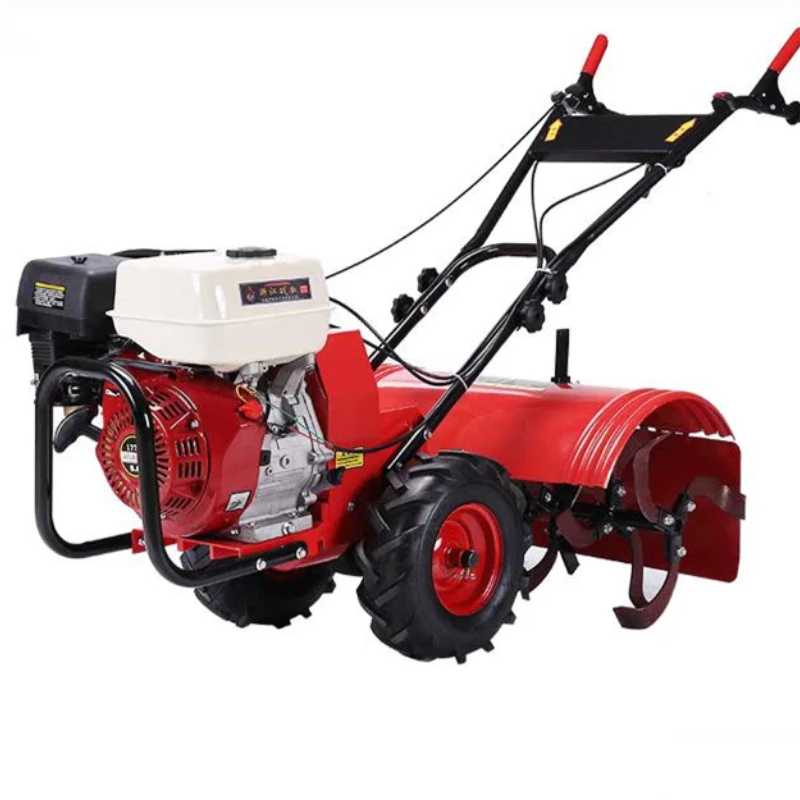 

agricultural machinery equipment diesel cultivator motocultor two wheel gasoline power mini tiller 9 hp walking tractor