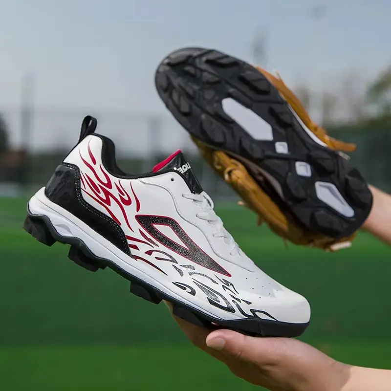 

Super Cool Baseball Shoe Man Big Size Rugby shoe Mens Outdoor Lawn Court Mens Shoes Professional Baseball Training Shoes