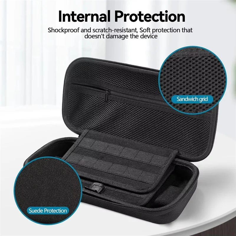 PHILE-EVA Travel Pouch Hard Shell Storage Bag For Nintendo Switch 2 2025 Carrying Case With 24 Game Cartridges Protective