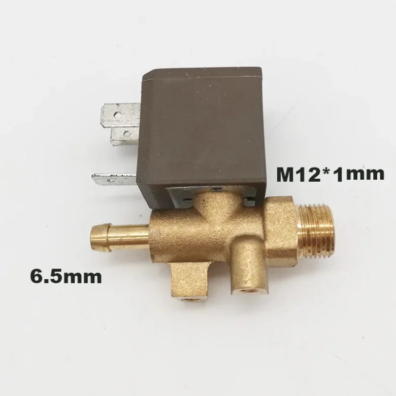 3PCS ZCQ-20B-20 2 way NC brass Co2 Argon Arc Mig Tig Automatic Welding Machine Valve Push pipe 6.5mm x Male thread M12x1