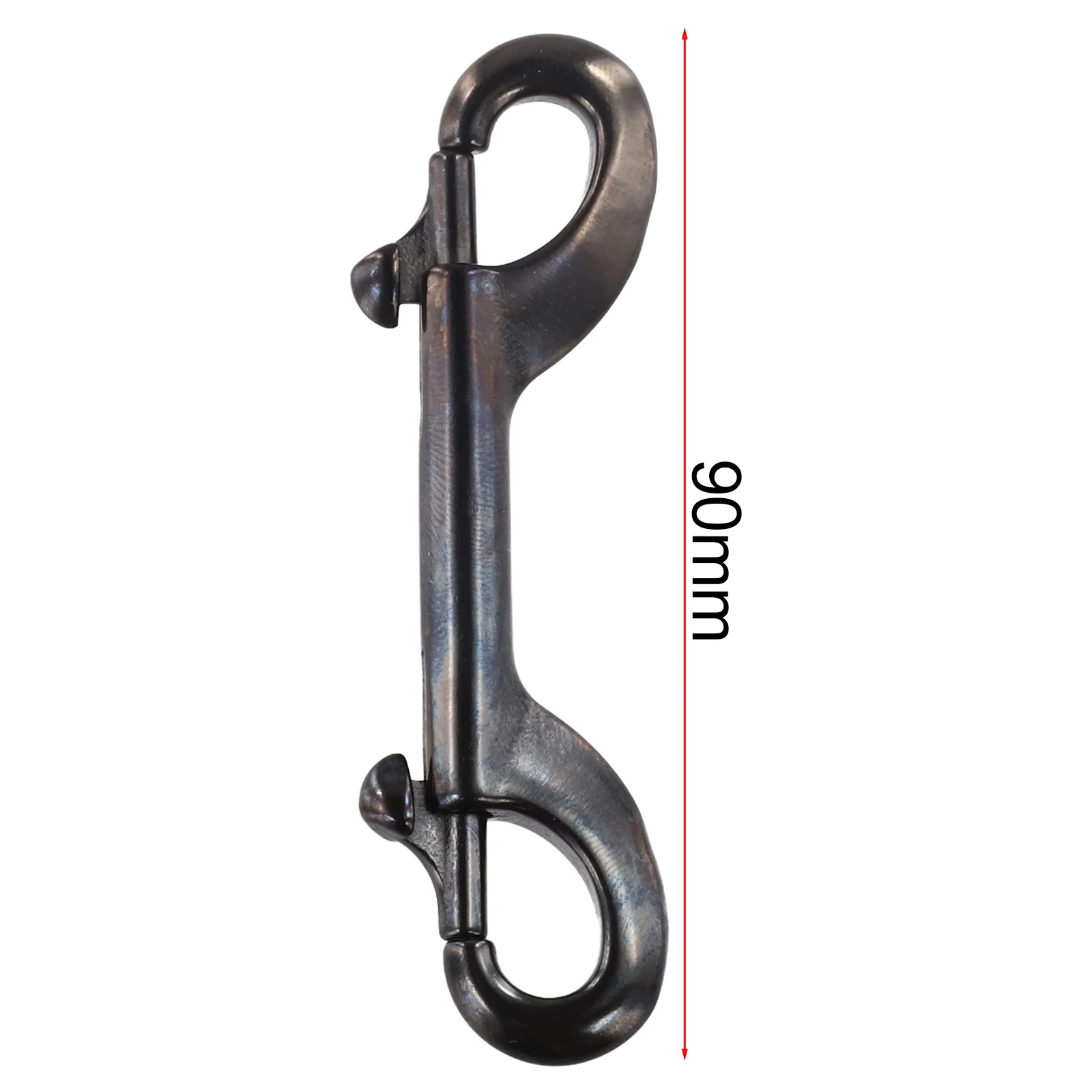 Double-End Hook Diving Hook Snap Scuba Diving User-Friendly Lightweight Design Multipurpose Use For Key Chains